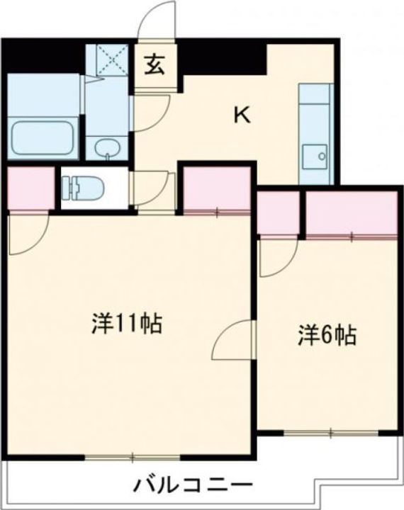 兵庫県加東市山国(マンション)の賃貸物件の間取り