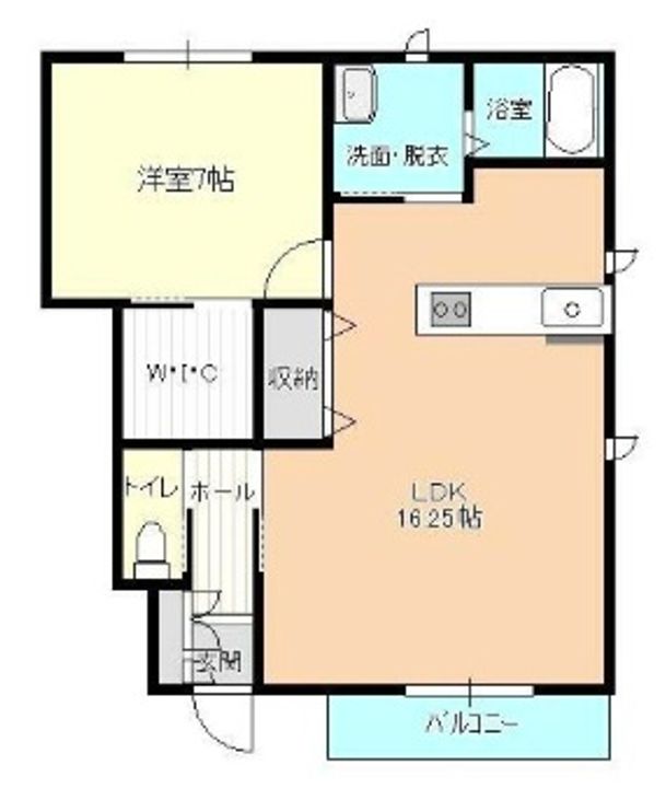 ベルハイムの間取り