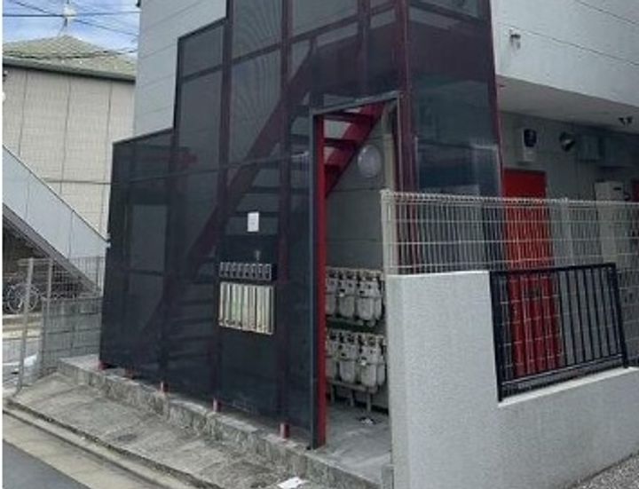 東京都目黒区中町1の賃貸アパートの地図