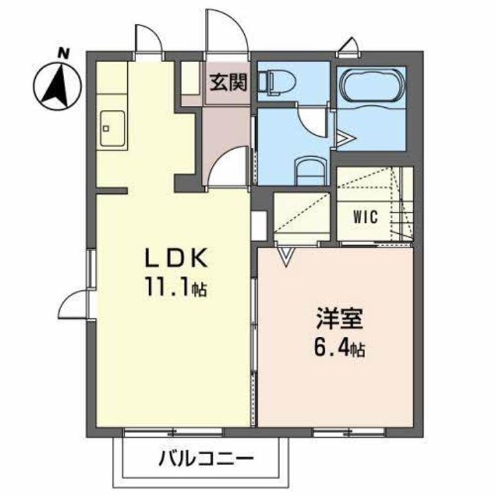 グランバリエAの間取り