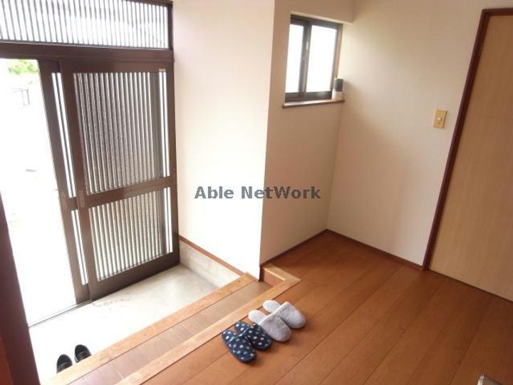 岐阜県羽島市足近町市場(一戸建)の賃貸物件の玄関