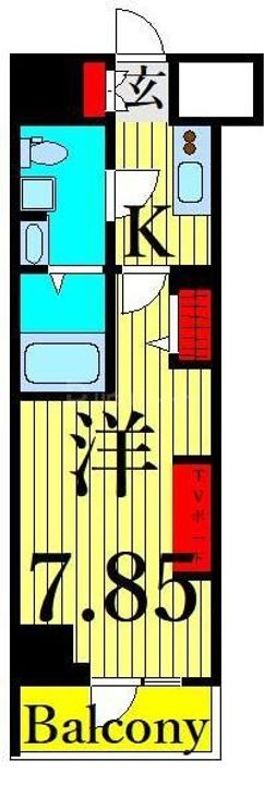 オーキッドレジデンス上野の間取り