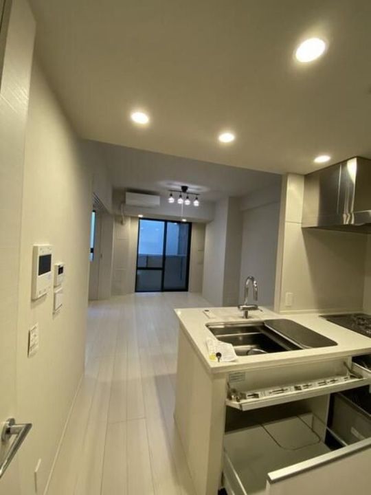 東京都新宿区若宮町(マンション)の賃貸物件のキッチン