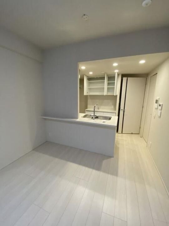 東京都新宿区若宮町(マンション)の賃貸物件の居間