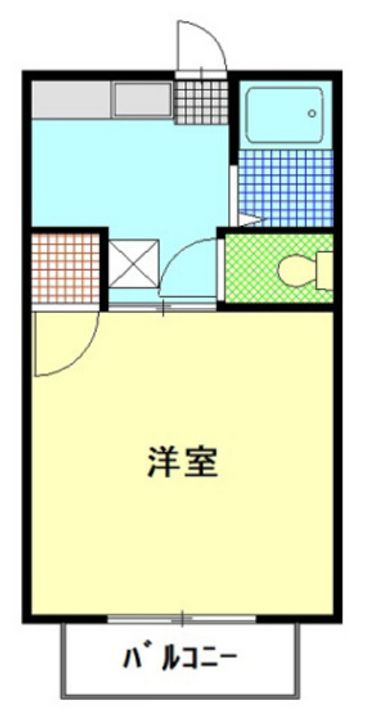コーポクラウンの間取り