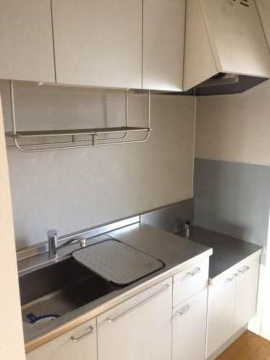 福島県福島市丸子字上六反田(アパート)の賃貸物件のキッチン