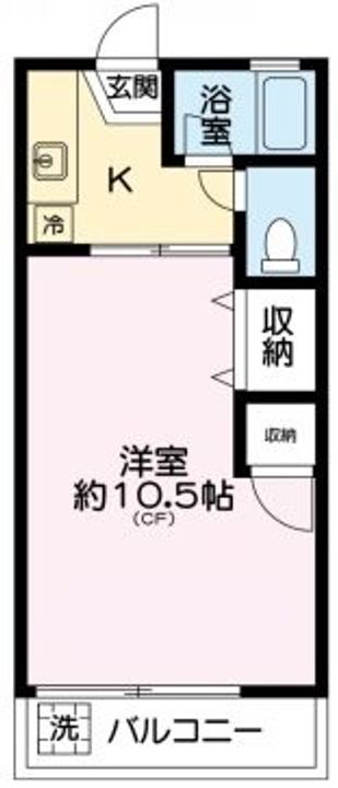 埼玉県草加市遊馬町(マンション)の賃貸物件の間取り