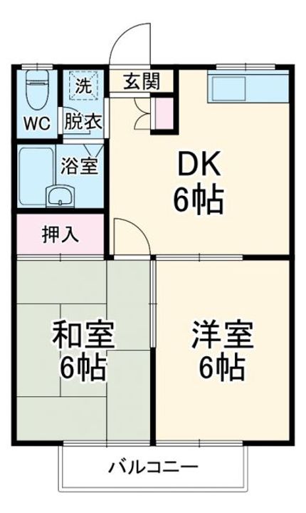 エステートピア88の間取り