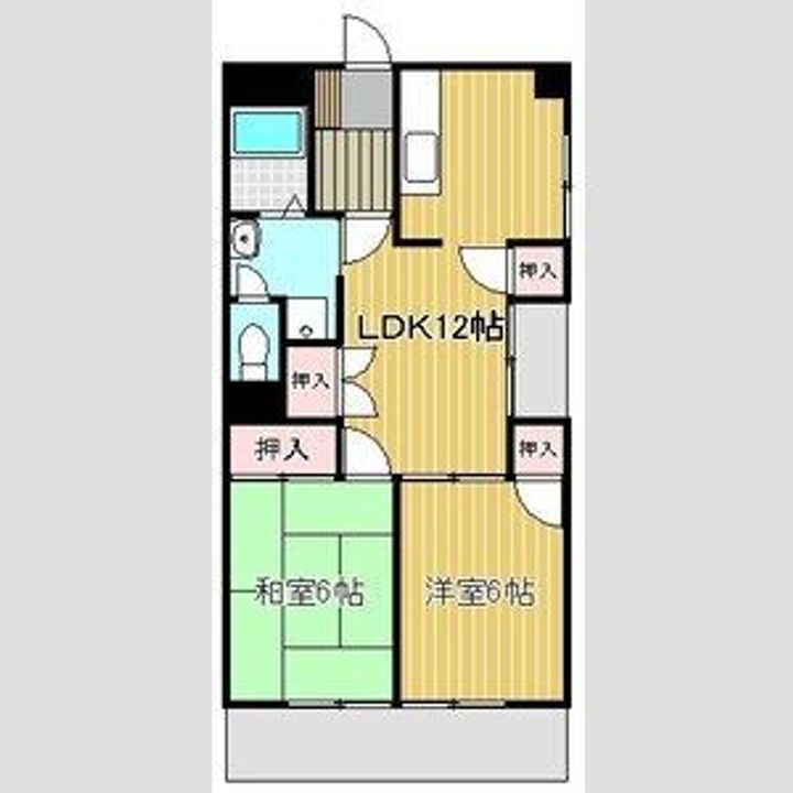 アーバン京命IIの間取り