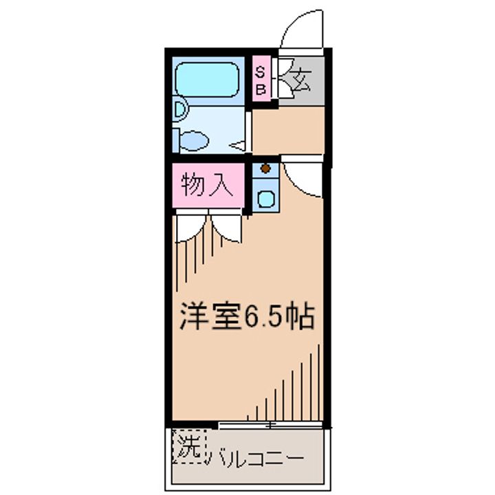 岩崎ハイムの間取り