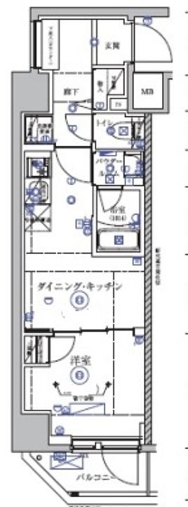 東京都江東区亀戸4(マンション)の賃貸物件の間取り
