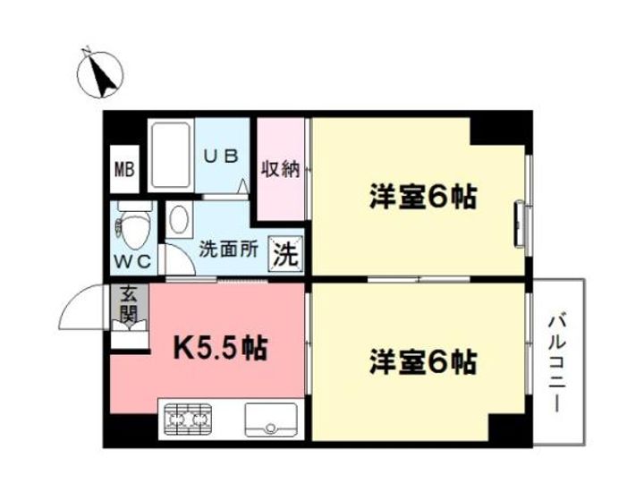 ロイヤルシティ西荻窪2の間取り