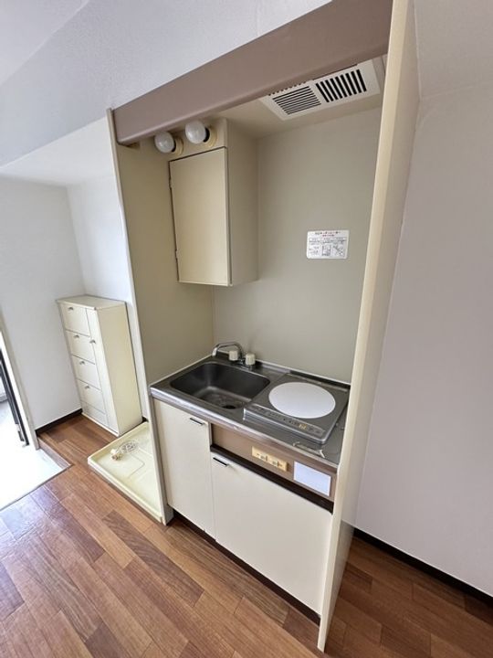 東京都多摩市和田(マンション)の賃貸物件のキッチン