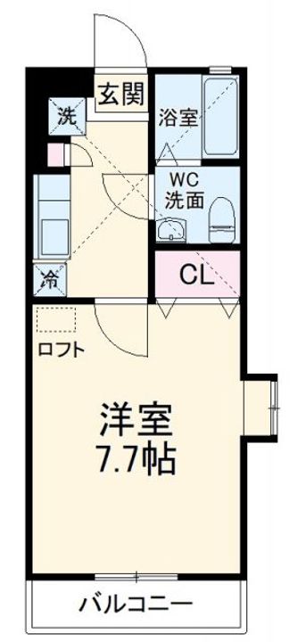 チェルシー富士見の間取り