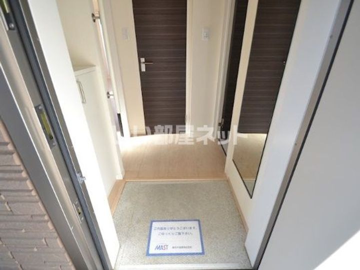 カーサ パルデの玄関