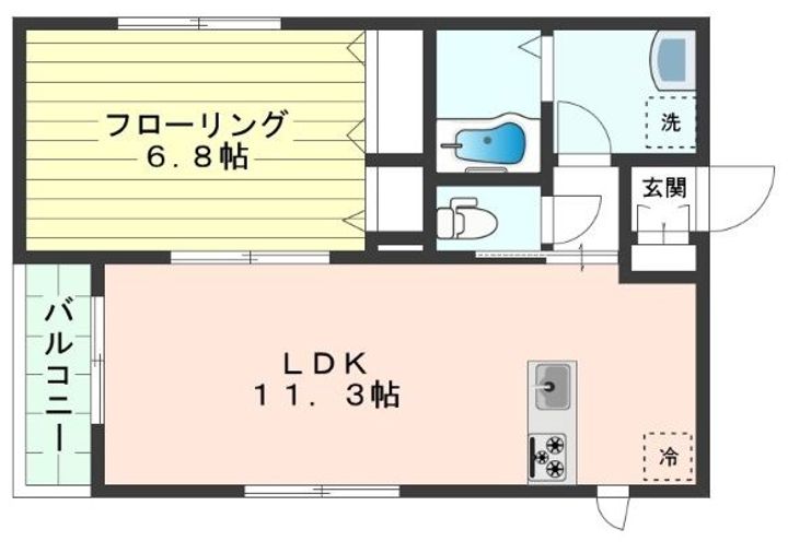 カーサ パルデの間取り
