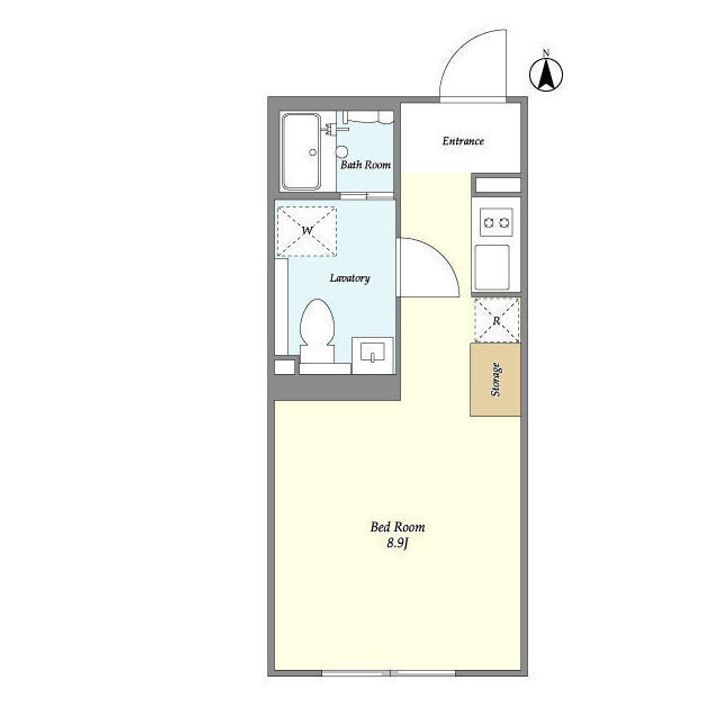 ミリアレジデンス早稲田山吹町の間取り