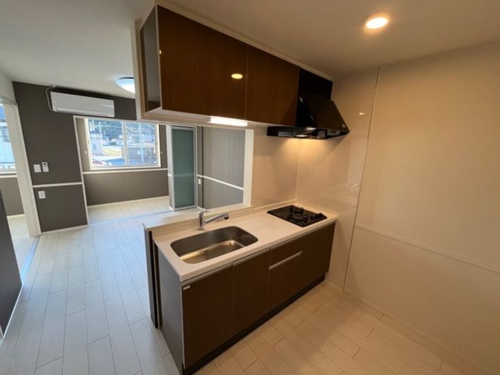 メゾン ドュ サンテ Aのキッチン