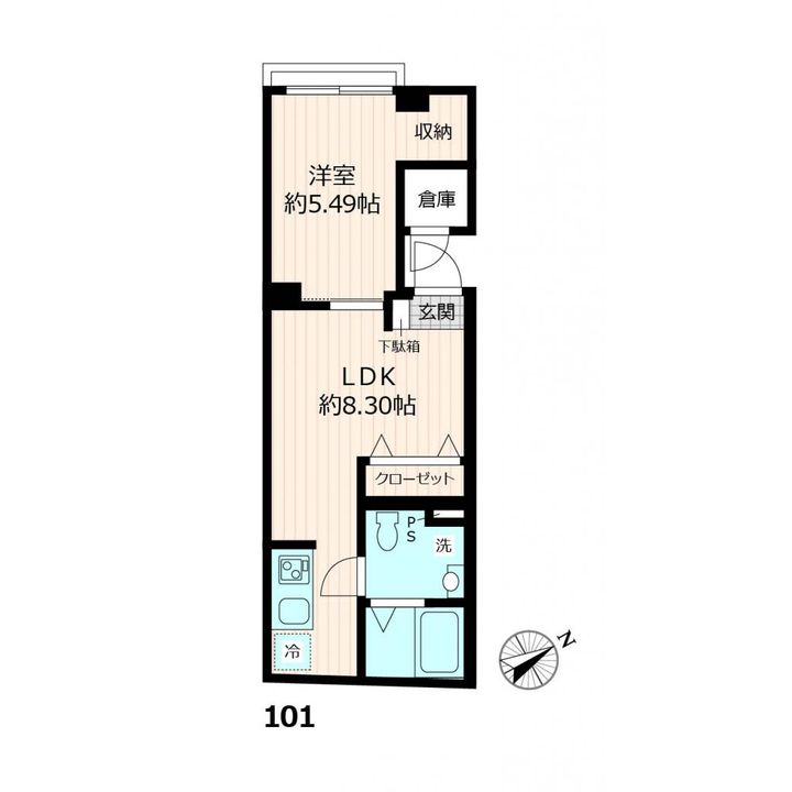 DK池袋の間取り