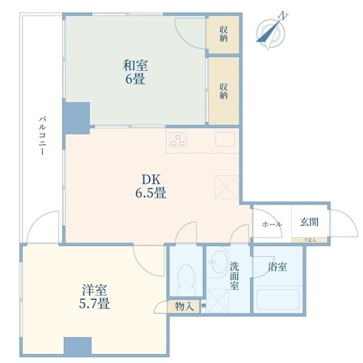 メゾンエスペランスの間取り