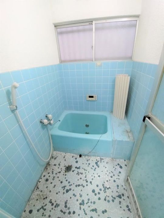 大阪府大阪市東住吉区桑津4(一戸建)の賃貸物件の風呂