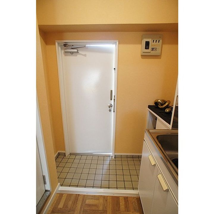 福島県郡山市田村町徳定字下河原(マンション)の賃貸物件の玄関