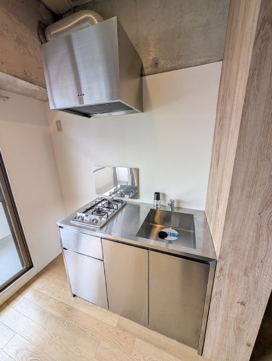 静岡県浜松市中央区元浜町(マンション)の賃貸物件のキッチン