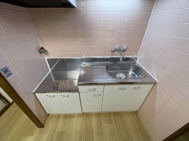 大阪府大阪市住吉区山之内1(マンション)の賃貸物件のキッチン