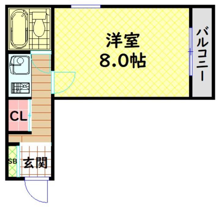 メゾンハイツ信の間取り