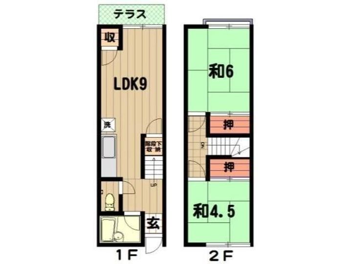 メゾン青葉の間取り