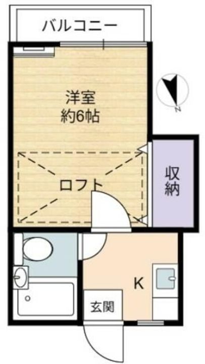 コーポコヤマの間取り