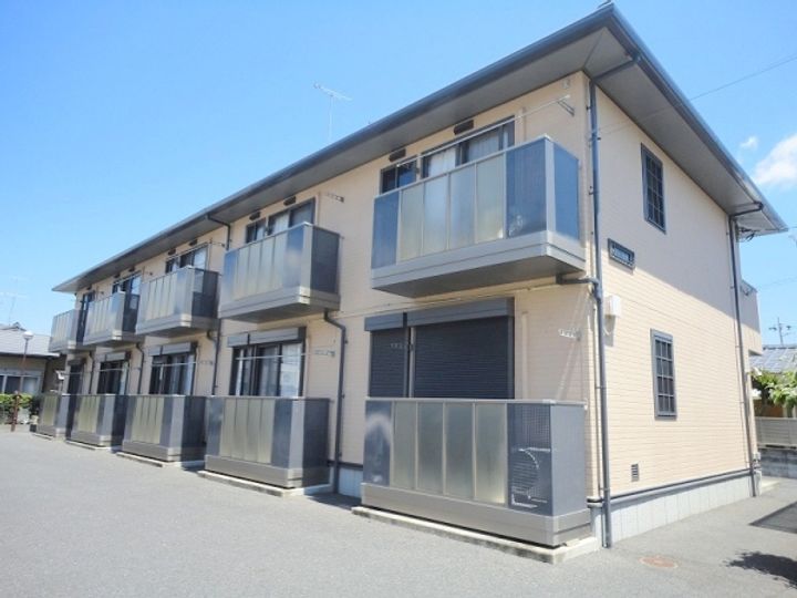 茨城県水戸市渡里町(アパート)の賃貸物件の外観