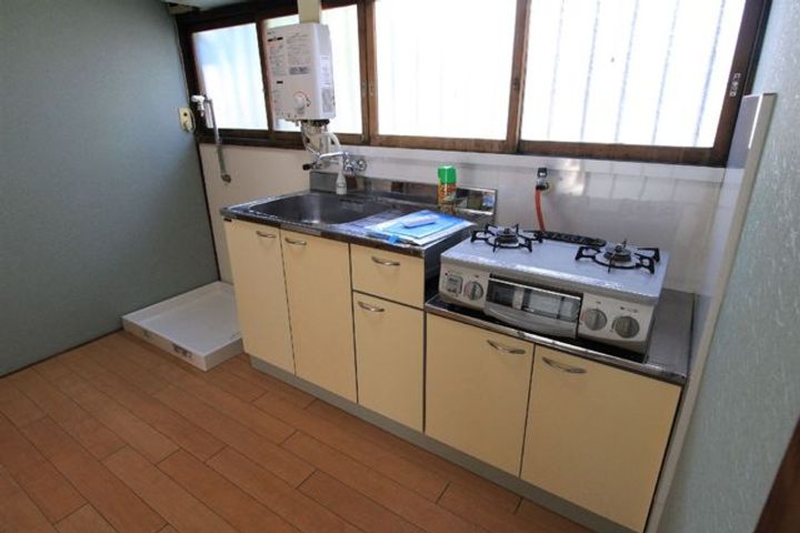 神奈川県川崎市多摩区枡形3(一戸建)の賃貸物件のキッチン