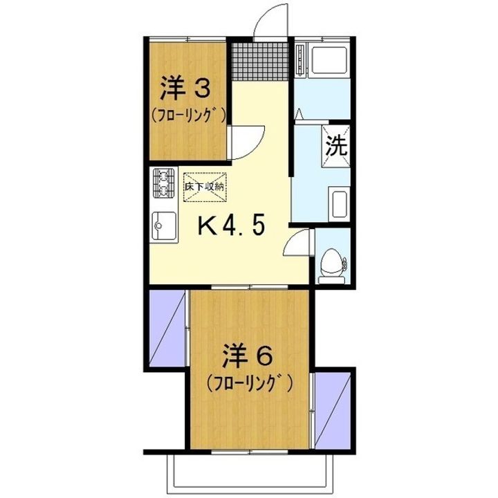 サクラハイツの間取り