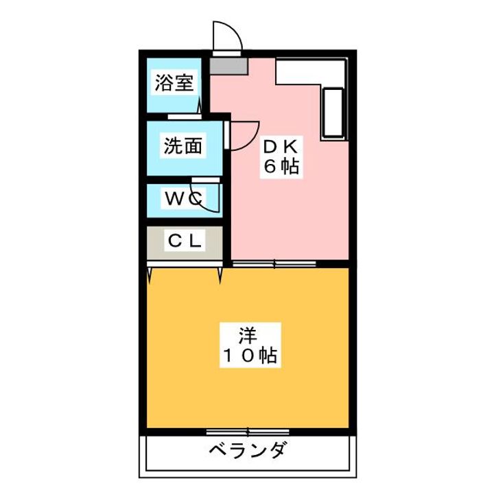 パインコーポ壱番館の間取り