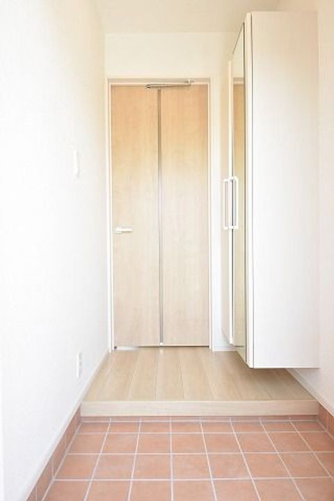 福島県本宮市本宮字小原田(アパート)の賃貸物件の玄関