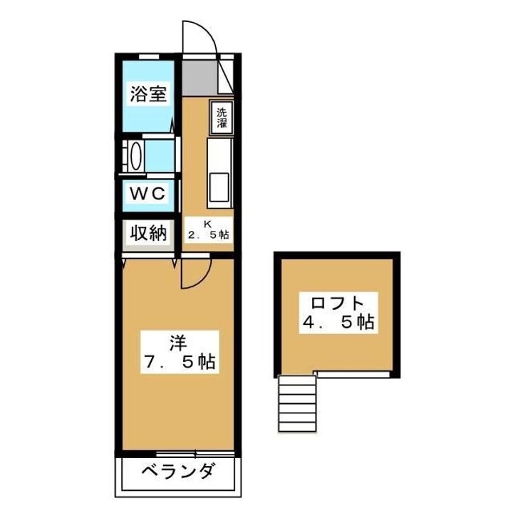 クレセントハイツTOKYUIIIの間取り