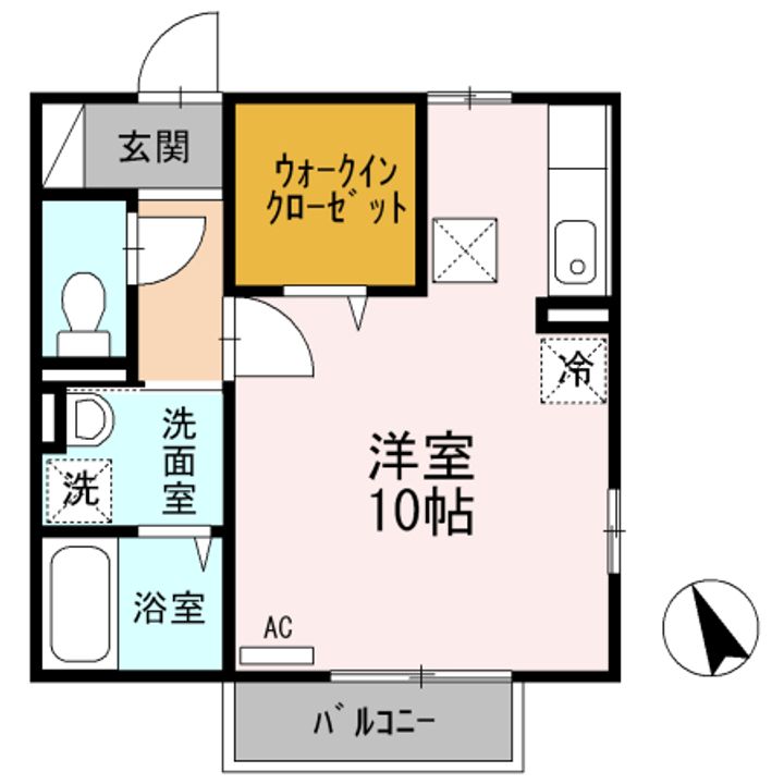 セジュールナガイIIIの間取り