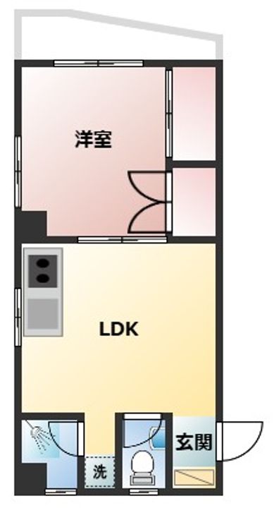 東宝ビル26の間取り