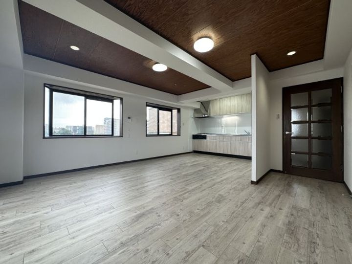 千葉県千葉市稲毛区稲毛2(マンション)の賃貸物件の居間