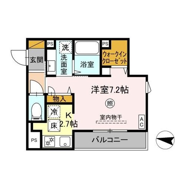 Maison de Calmeの間取り