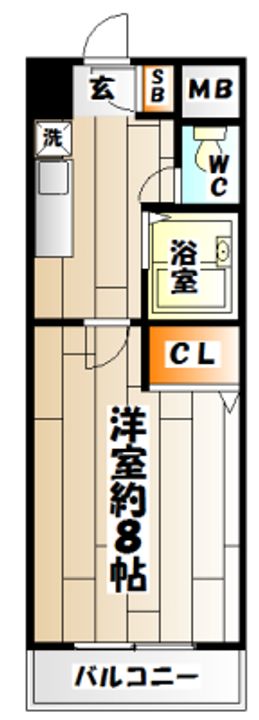 レジデンス妙法寺の間取り