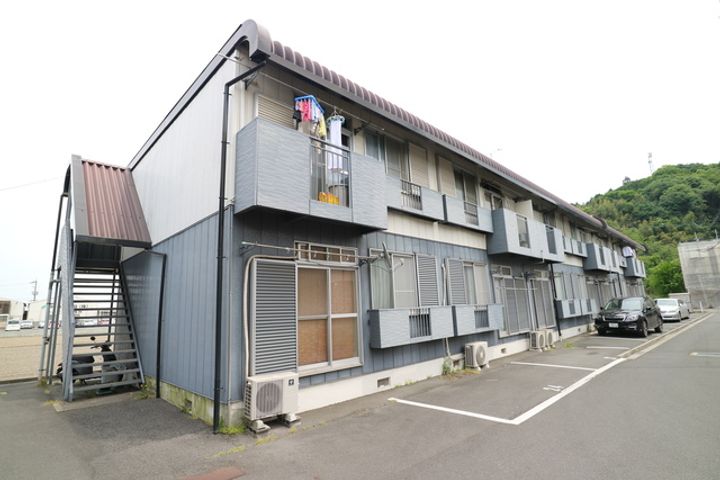 岡山県倉敷市吉岡(アパート)の賃貸物件の外観