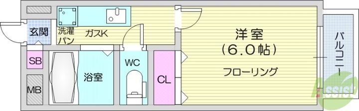 アーバンヒルズ柏木の間取り