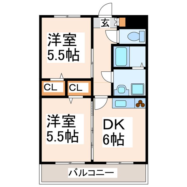 クイーンズシャトレーの間取り