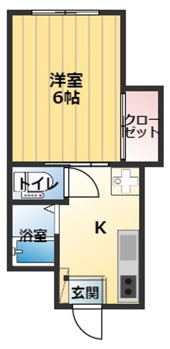 シエル豊中 Iの間取り