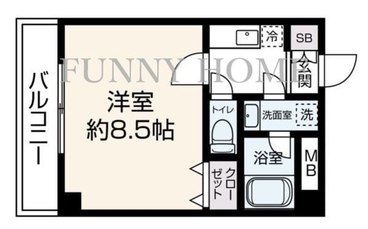 サーフウッドの間取り
