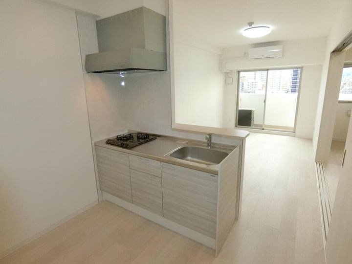 大阪府大阪市淀川区木川東3(マンション)の賃貸物件のキッチン