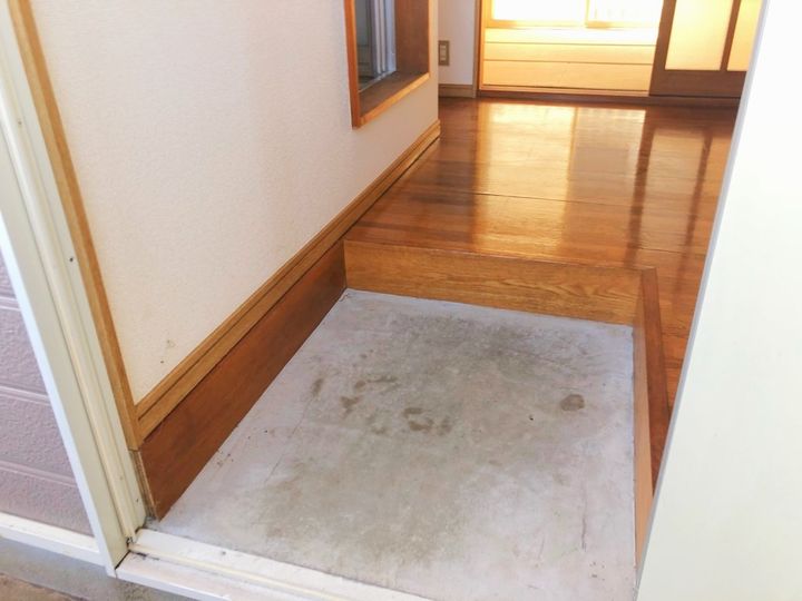 ナカタコーポオオノハラの玄関