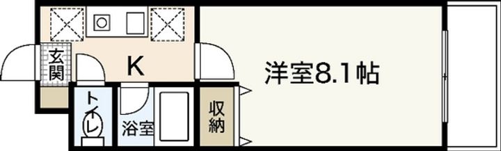 レジデンス山崎の間取り